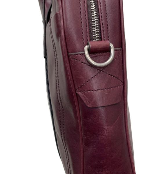BALLY（バリー）BALLY (バリー) ブリーフケース レッドの古着・服飾アイテム