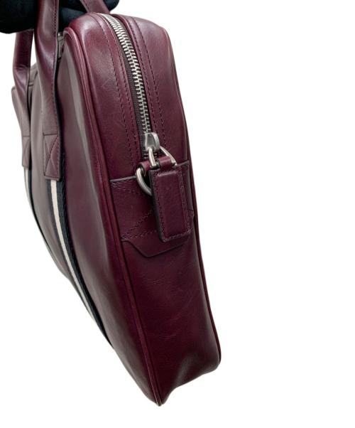 BALLY（バリー）BALLY (バリー) ブリーフケース レッドの古着・服飾アイテム