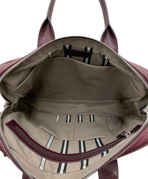 BALLY（バリー）BALLY (バリー) ブリーフケース レッドの古着・服飾アイテム