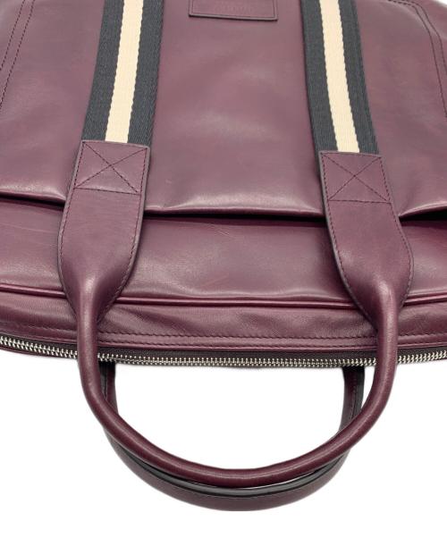 BALLY（バリー）BALLY (バリー) ブリーフケース レッドの古着・服飾アイテム