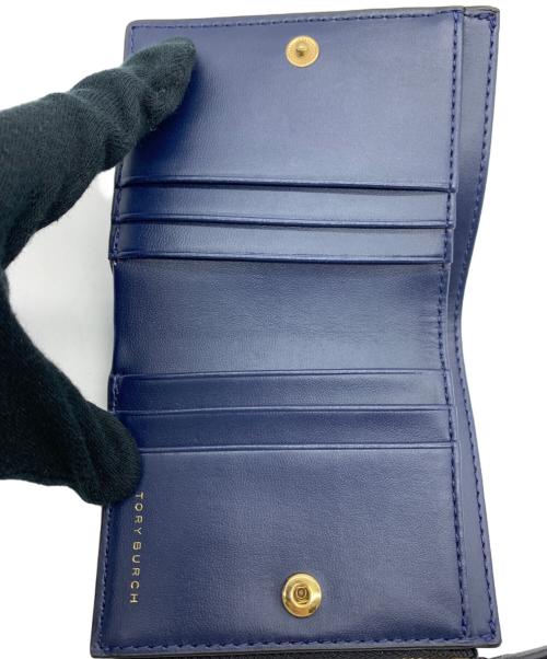 TORY BURCH（トリーバーチ）TORY BURCH (トリーバーチ) 2つ折り財布 ブラックの古着・服飾アイテム