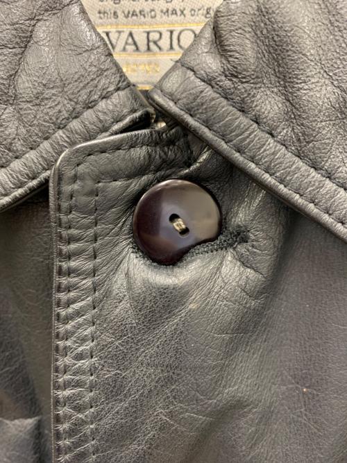 VARIO MAX（ヴァリオマックス）VARIO MAX (ヴァリオマックス) レザージャケット ブラック サイズ:Mの古着・服飾アイテム