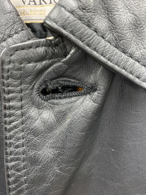 VARIO MAX（ヴァリオマックス）VARIO MAX (ヴァリオマックス) レザージャケット ブラック サイズ:Mの古着・服飾アイテム