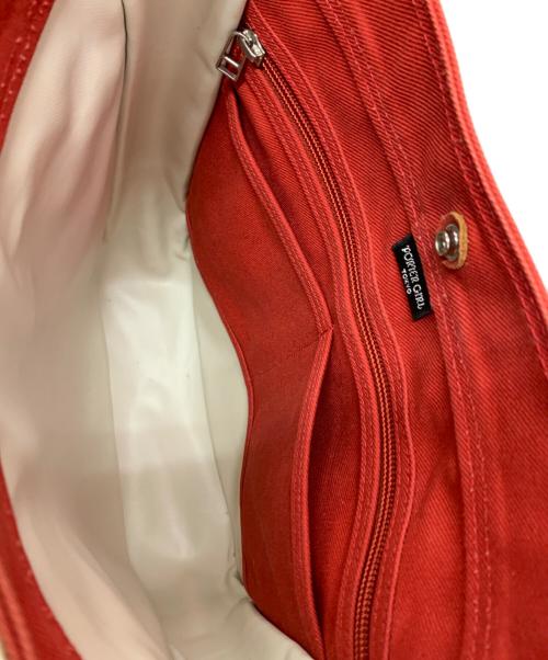 PORTER GIRL（ポーターガール）PORTER GIRL (ポーターガール) ショルダーバッグ レッドの古着・服飾アイテム