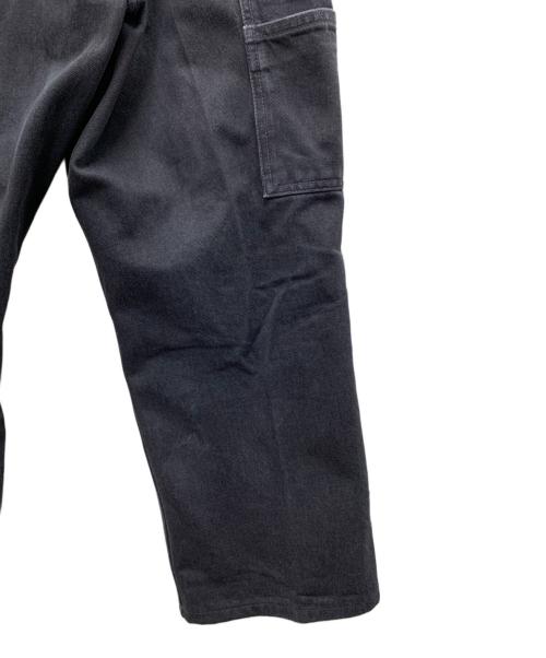 Carhartt WIP（カーハート ワーク イン プログレス）Carhartt WIP (カーハート ワーク イン プログレス) シングルニーパンツ ブラック サイズ:30×32の古着・服飾アイテム