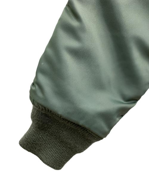 AVIREX（アヴィレックス）AVIREX (アヴィレックス) MA-1ジャケット グリーン サイズ:Mの古着・服飾アイテム