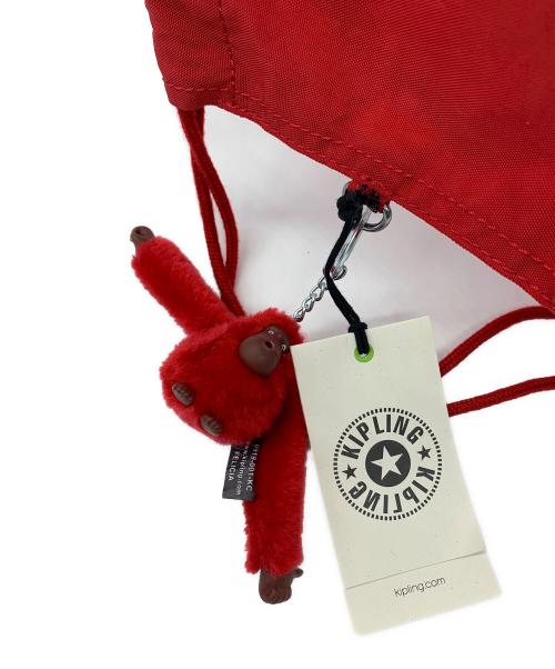 Kipling（キプリング）Kipling (キプリング) ナップサック レッド 未使用品の古着・服飾アイテム