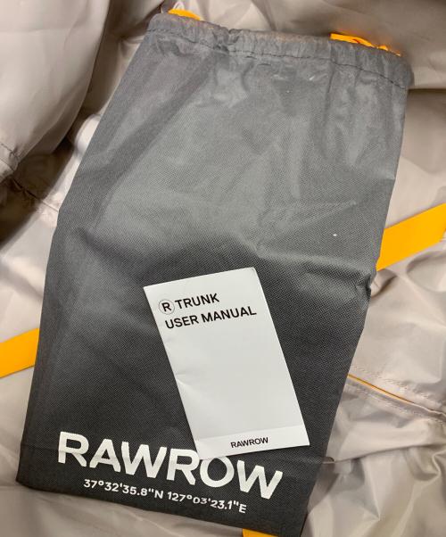 RAWROW（ローロー）RAWROW (ローロー) スーツケース　R TRUNK 510 シルバーカラー 未使用品の古着・服飾アイテム