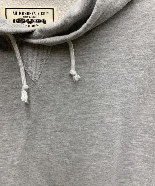 AH MURDERZ（アームターズ）AH MURDERZ (アームターズ) パーカー グレー サイズ:Lの古着・服飾アイテム