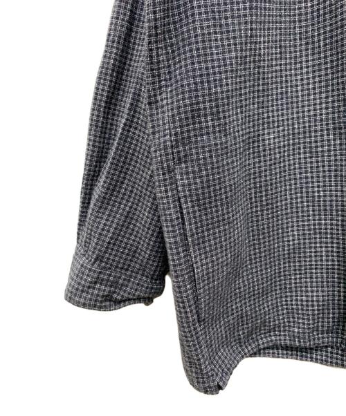 STEVEN ALAN（スティーブンアラン）STEVEN ALAN (スティーブンアラン) 長袖シャツ ネイビー×ホワイト サイズ:XLの古着・服飾アイテム