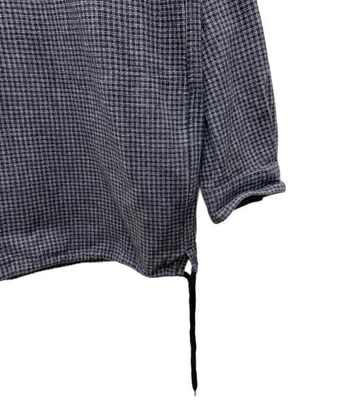 STEVEN ALAN（スティーブンアラン）STEVEN ALAN (スティーブンアラン) 長袖シャツ ネイビー×ホワイト サイズ:XLの古着・服飾アイテム