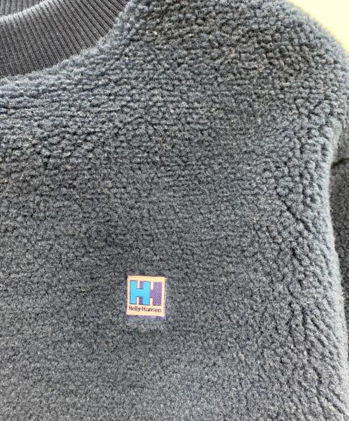 HELLY HANSEN（ヘリーハンセン）HELLY HANSEN (ヘリーハンセン) ファイバーパイルクルー ネイビー サイズ:Fの古着・服飾アイテム