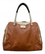 FURLAフルラ）の古着「2WAYショルダーバッグ」｜ブラウン×アイボリー