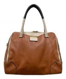 FURLA（フルラ）の古着「2WAYショルダーバッグ」｜ブラウン×アイボリー