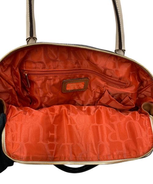 FURLA（フルラ）FURLA (フルラ) 2WAYショルダーバッグ ブラウン×アイボリーの古着・服飾アイテム
