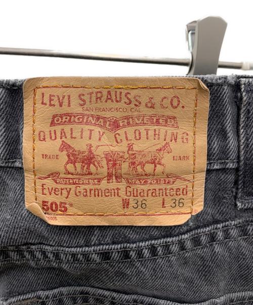 LEVI'S（リーバイス）LEVI'S (リーバイス) 505デニムパンツ グレー サイズ:W36×L36の古着・服飾アイテム