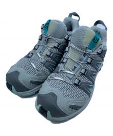 SALOMON（サロモン）の古着「トレッキングシューズ」｜グレー