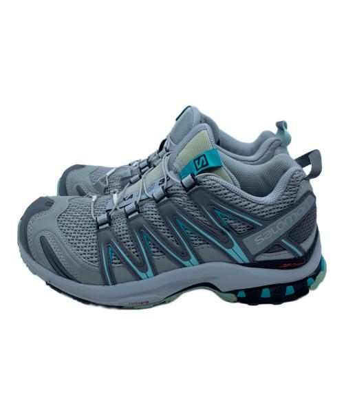 SALOMON（サロモン）SALOMON (サロモン) トレッキングシューズ グレー サイズ:24の古着・服飾アイテム