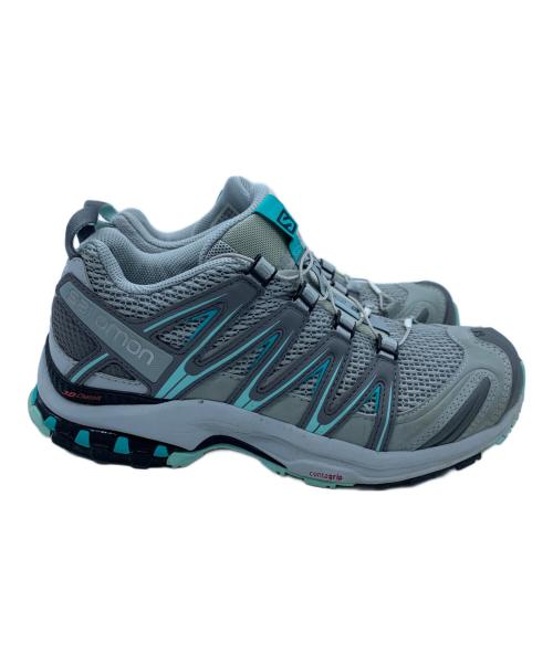 SALOMON（サロモン）SALOMON (サロモン) トレッキングシューズ グレー サイズ:24の古着・服飾アイテム