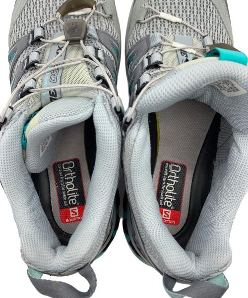 SALOMON（サロモン）SALOMON (サロモン) トレッキングシューズ グレー サイズ:24の古着・服飾アイテム