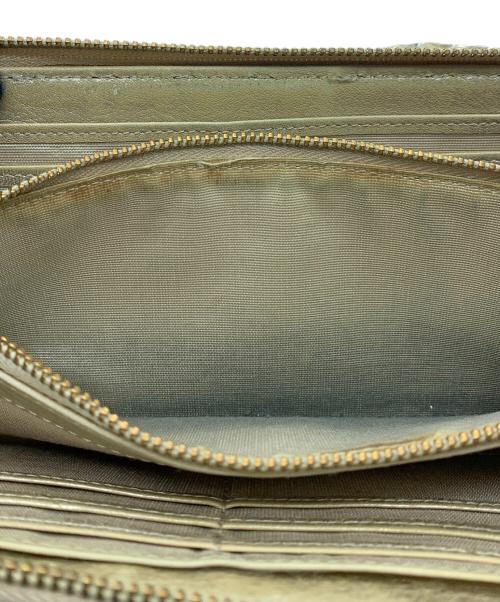 ANTEPRIMA（アンテプリマ）ANTEPRIMA (アンテプリマ) 長財布 シャンパンゴールドの古着・服飾アイテム