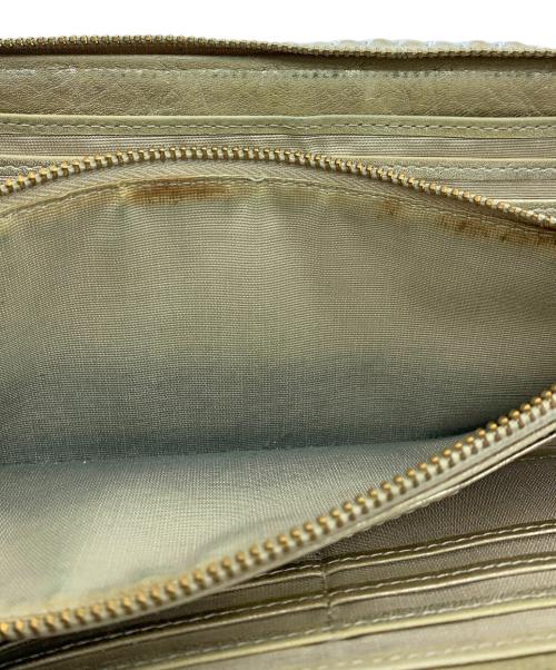 ANTEPRIMA（アンテプリマ）ANTEPRIMA (アンテプリマ) 長財布 シャンパンゴールドの古着・服飾アイテム