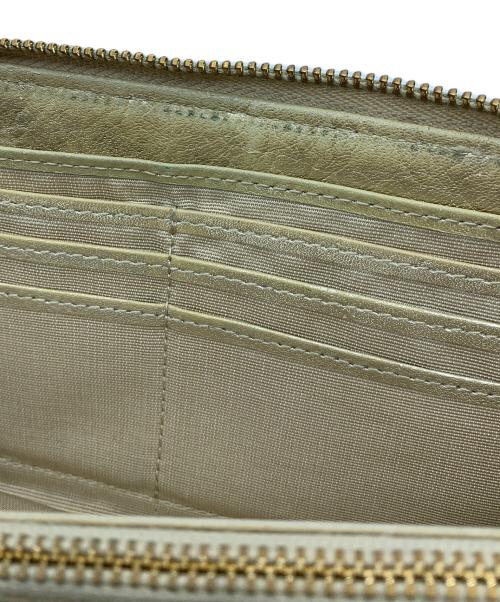 ANTEPRIMA（アンテプリマ）ANTEPRIMA (アンテプリマ) 長財布 シャンパンゴールドの古着・服飾アイテム