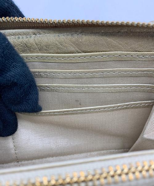 ANTEPRIMA（アンテプリマ）ANTEPRIMA (アンテプリマ) 長財布 シャンパンゴールドの古着・服飾アイテム