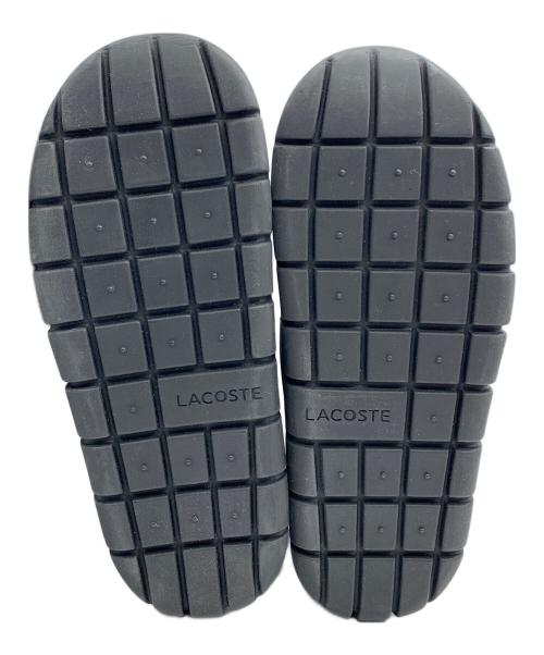 LACOSTE（ラコステ）LACOSTE (ラコステ) スリッポン ブラック サイズ:8 未使用品の古着・服飾アイテム