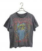 METALLICAメタリカ）の古着「プリントTシャツ」｜グレー