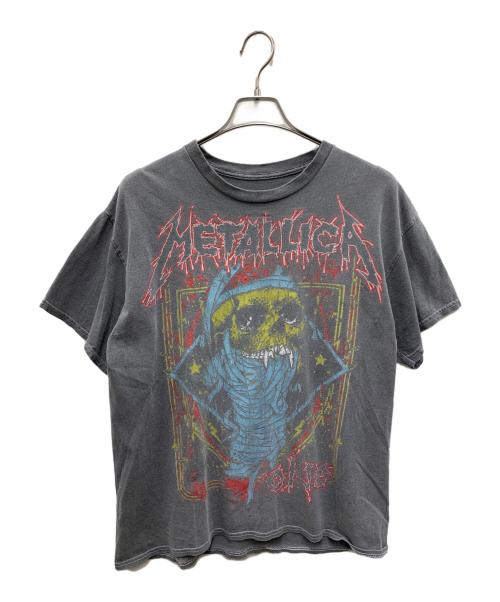 METALLICA（メタリカ）METALLICA (メタリカ) プリントTシャツ グレー サイズ:Lの古着・服飾アイテム