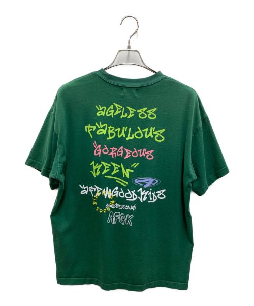 A FEW GOOD KIDS（アフューグッドキッズ）A FEW GOOD KIDS (アフューグッドキッズ) 半袖カットソー グリーン サイズ:Lの古着・服飾アイテム