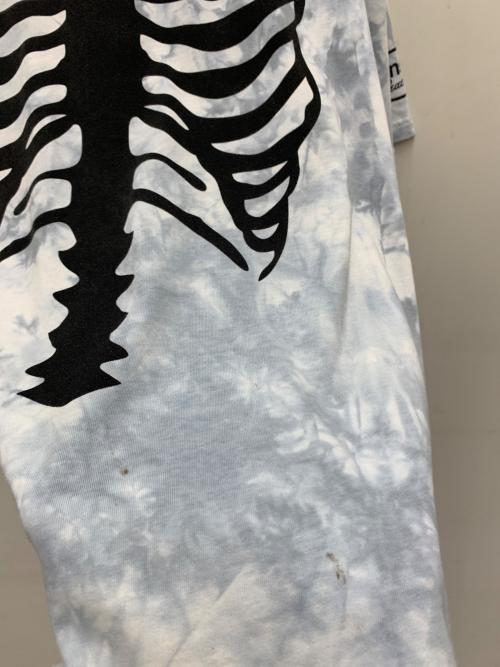 VANSON（バンソン）VANSON (バンソン) 半袖カットソー スカイブルー×ブラック サイズ:Sの古着・服飾アイテム