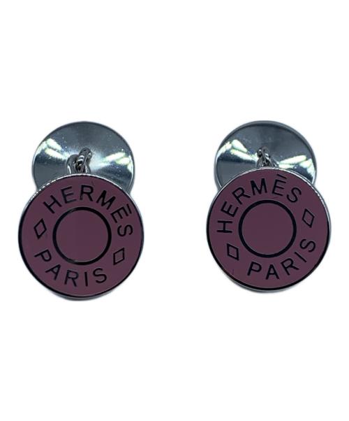 HERMES（エルメス）HERMES (エルメス) カフス ピンク サイズ:ーの古着・服飾アイテム