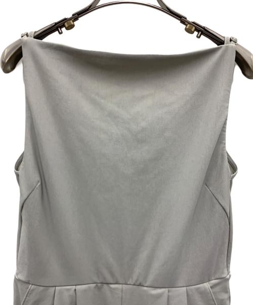 ETRE TOKYO（エトレトウキョウ）ETRE TOKYO (エトレトウキョウ) カバーアップバックオープンオールインワン グレー サイズ:M 未使用品の古着・服飾アイテム