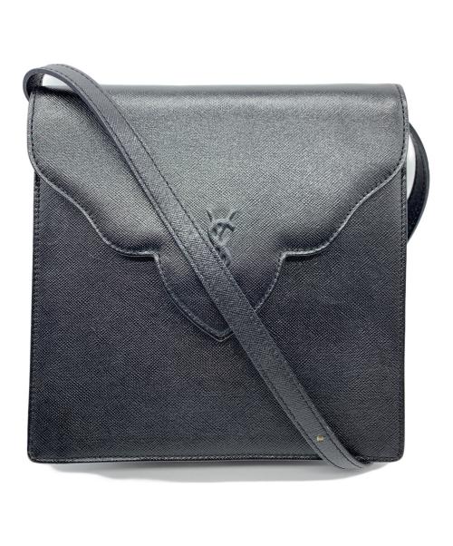 Yves Saint Laurent（イヴサンローラン）Yves Saint Laurent (イヴサンローラン) ショルダーバッグ ブラックの古着・服飾アイテム