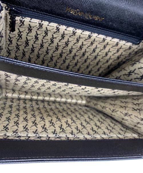 Yves Saint Laurent（イヴサンローラン）Yves Saint Laurent (イヴサンローラン) ショルダーバッグ ブラックの古着・服飾アイテム