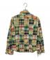 A BATHING APE (アベイシングエイプ) チェックシャツ グリーン×オレンジ サイズ:S：5000円