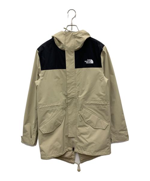 THE NORTH FACE（ザ ノース フェイス）THE NORTH FACE (ザ ノース フェイス) マウンテンパーカー ベージュ×ブラック サイズ:Sの古着・服飾アイテム
