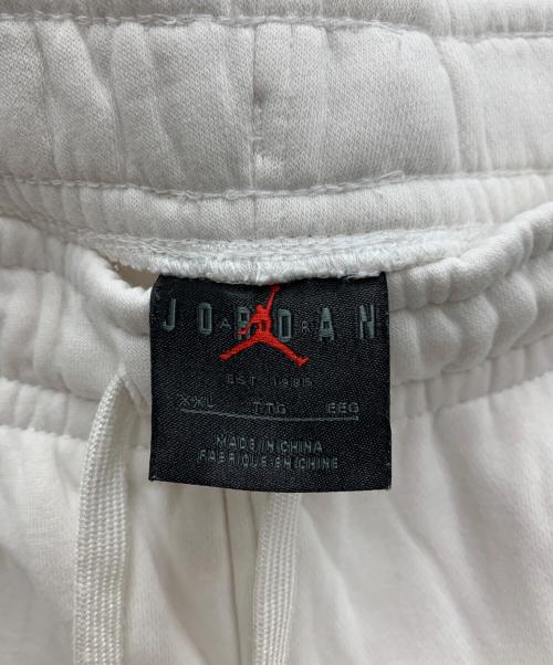 JORDAN（ジョーダン）JORDAN (ジョーダン) スウェットパンツ ホワイト サイズ:XXLの古着・服飾アイテム