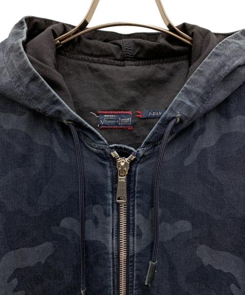 DIESEL（ディーゼル）DIESEL (ディーゼル) ジョグデニムジップパーカー ネイビー サイズ:Lの古着・服飾アイテム