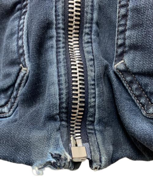 DIESEL（ディーゼル）DIESEL (ディーゼル) ジョグデニムジップパーカー ネイビー サイズ:Lの古着・服飾アイテム