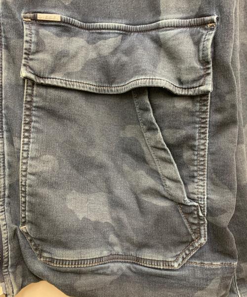 DIESEL（ディーゼル）DIESEL (ディーゼル) ジョグデニムジップパーカー ネイビー サイズ:Lの古着・服飾アイテム