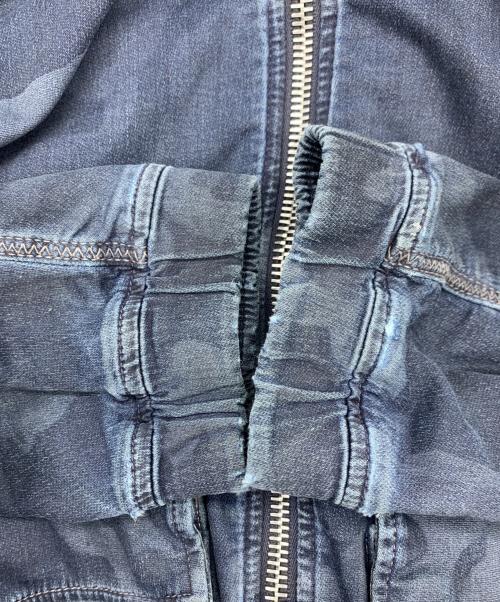 DIESEL（ディーゼル）DIESEL (ディーゼル) ジョグデニムジップパーカー ネイビー サイズ:Lの古着・服飾アイテム