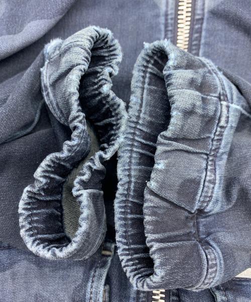 DIESEL（ディーゼル）DIESEL (ディーゼル) ジョグデニムジップパーカー ネイビー サイズ:Lの古着・服飾アイテム