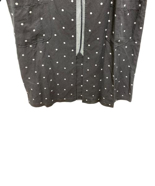 Mila Owen（ミラオーウェン）Mila Owen (ミラオーウェン) チェスターコート ブラック×ホワイト サイズ:1 未使用品の古着・服飾アイテム