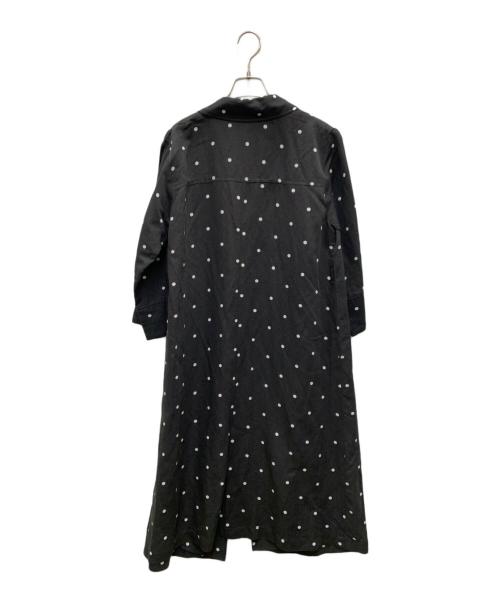 Mila Owen（ミラオーウェン）Mila Owen (ミラオーウェン) チェスターコート ブラック×ホワイト サイズ:1 未使用品の古着・服飾アイテム