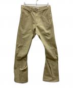 NVRFRGTネヴァーフォーゲット）の古着「デニムパンツ」｜ベージュ