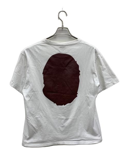 A BATHING APE（アベイシングエイプ）A BATHING APE (アベイシングエイプ) 半袖カットソー ホワイト サイズ:Lの古着・服飾アイテム