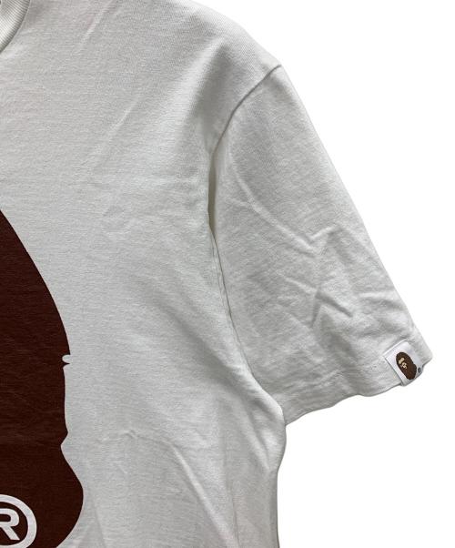 A BATHING APE（アベイシングエイプ）A BATHING APE (アベイシングエイプ) 半袖カットソー ホワイト サイズ:Lの古着・服飾アイテム